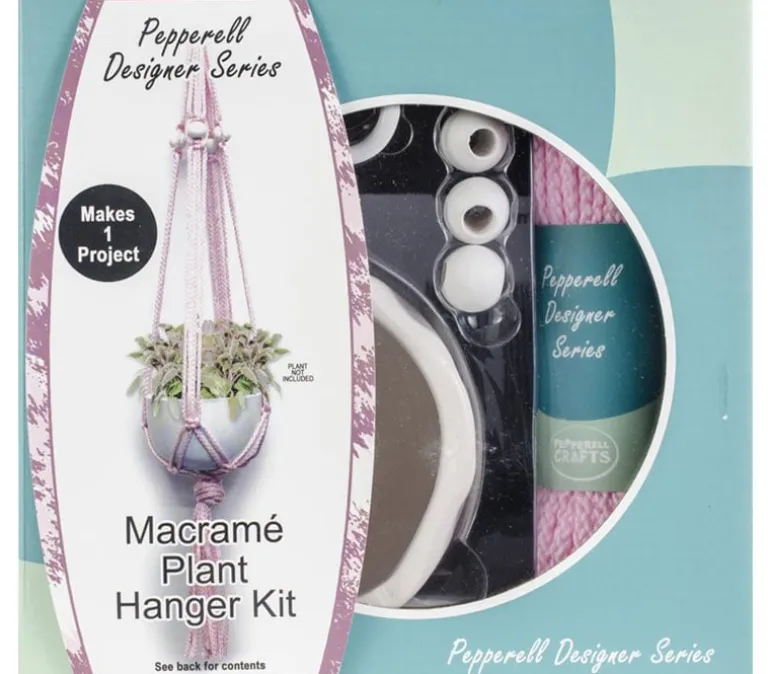 Beginner Macrame Plant Hanger Kit