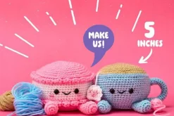 Bes-Teas Teacup Duo Amigurumi Crochet Kit
