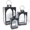 Black Metal Lantern – Large