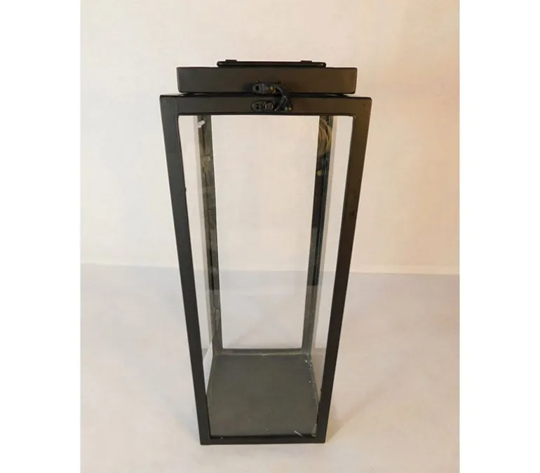 Black Metal Lantern – Small