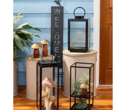 Black Metal Lantern – Small