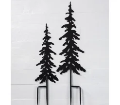 Black Metal Tree Garden Spike – Small