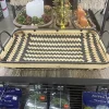 Black/Natural Bamboo Tray