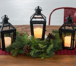 Black Octagonal Lantern