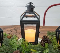 Black Octagonal Lantern