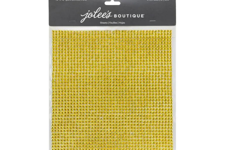 Bling Sheet – 1.5″ – Crystal Letters
