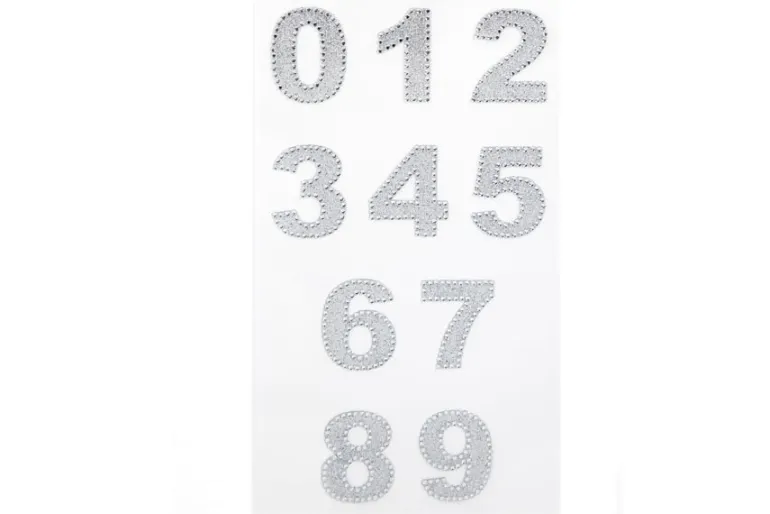 Bling Sheet – Numbers