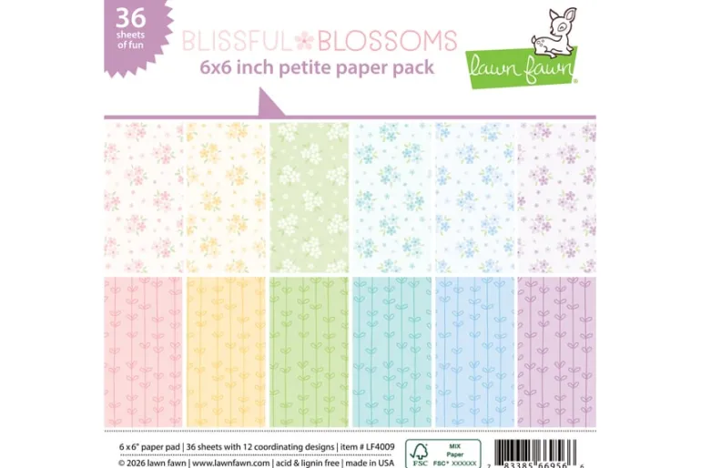 Blissful Blossoms – Petite Paper Pack
