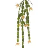 38″ Blooming Cactus Hanging Spray, Orange