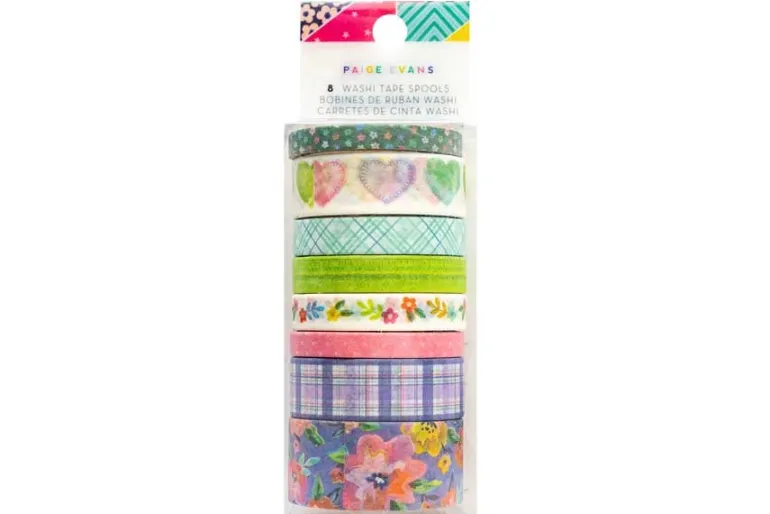 Blooming Wild 8pk Washi Tape