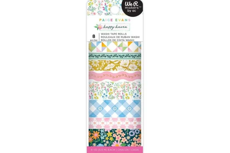 Blooming Wild 8pk Washi Tape