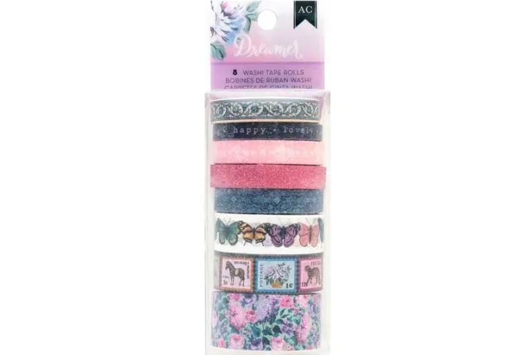 Blooming Wild 8pk Washi Tape
