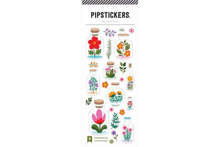Blossoming Bottles Stickers