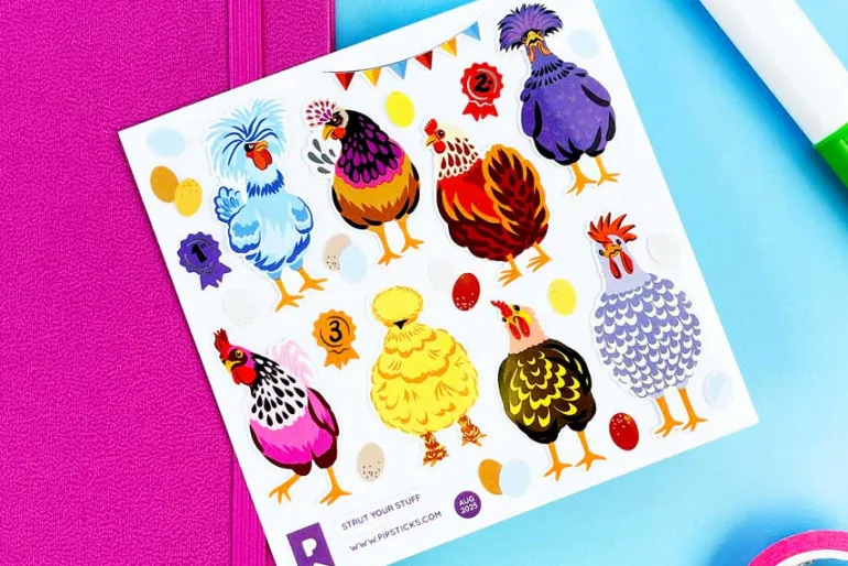 Blossoming Bottles Stickers
