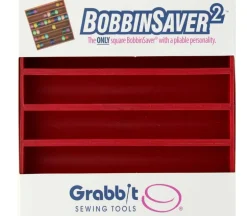 Blue Feather BobbinSaver Square – Red