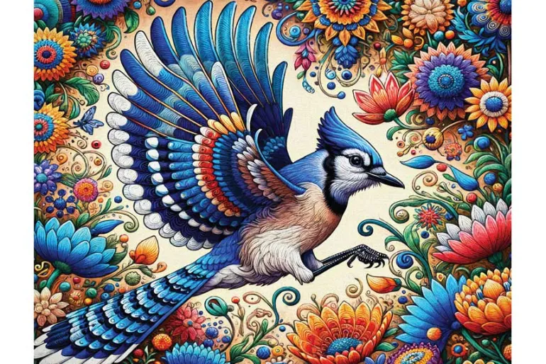 Blue Jay in Summer – 1000 Piece Puzzle