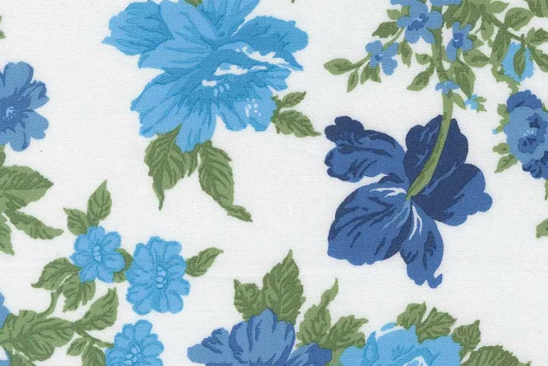 Blueprint Heirloom Floral on White
