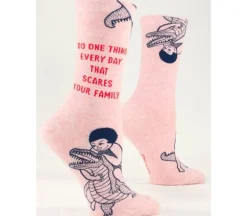BlueQ Scares Your Family Ankle Socks – Women