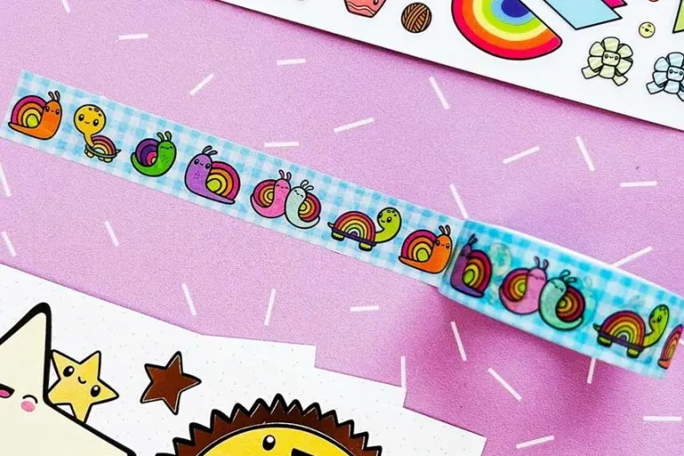 Boba Tea Party Stickers