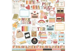 Bookish: TBR Stamp Set