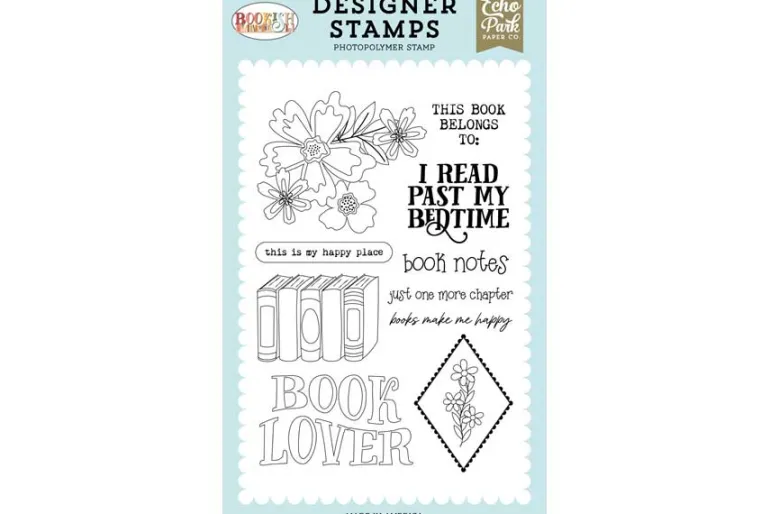 Bookish: TBR Stamp Set