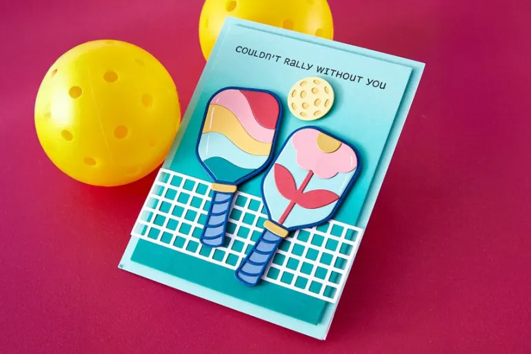 Born To Dink Clear Stamp & Die Set