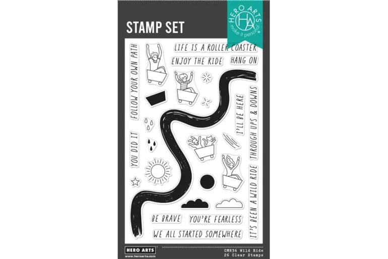Born To Dink Clear Stamp & Die Set