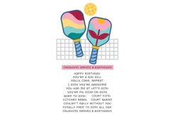Born To Dink Clear Stamp & Die Set