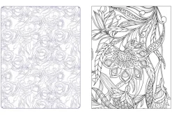 Botanical Blooms Coloring Book