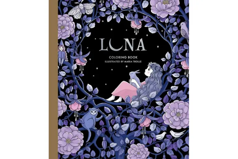 Botanicum Coloring Book Illustrated by Maria Trolle
