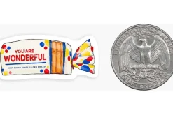 Bottle & Phone Mini Vinyl Sticker – Mullet Squirrel