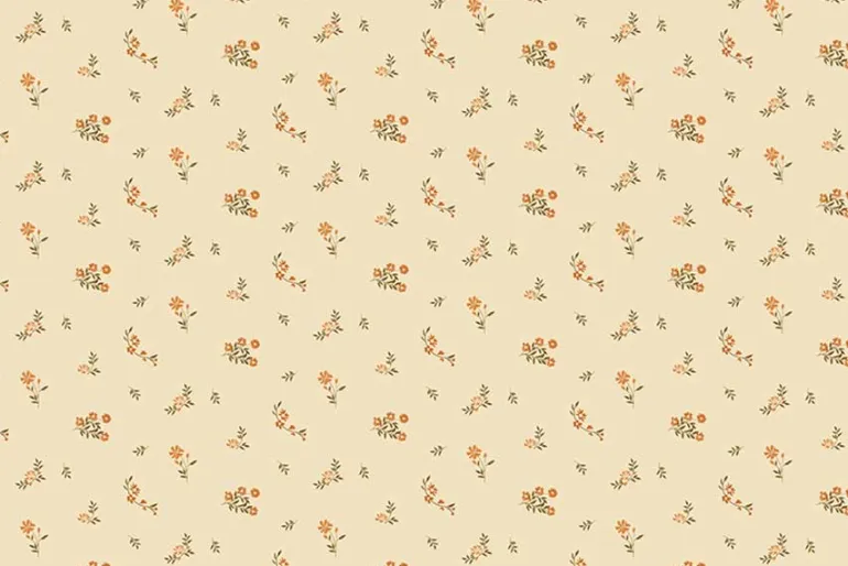 Bountiful Plaid in Autumn Orange