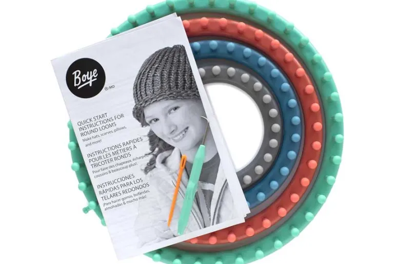 Boye Round Loom Knitting Set of 4