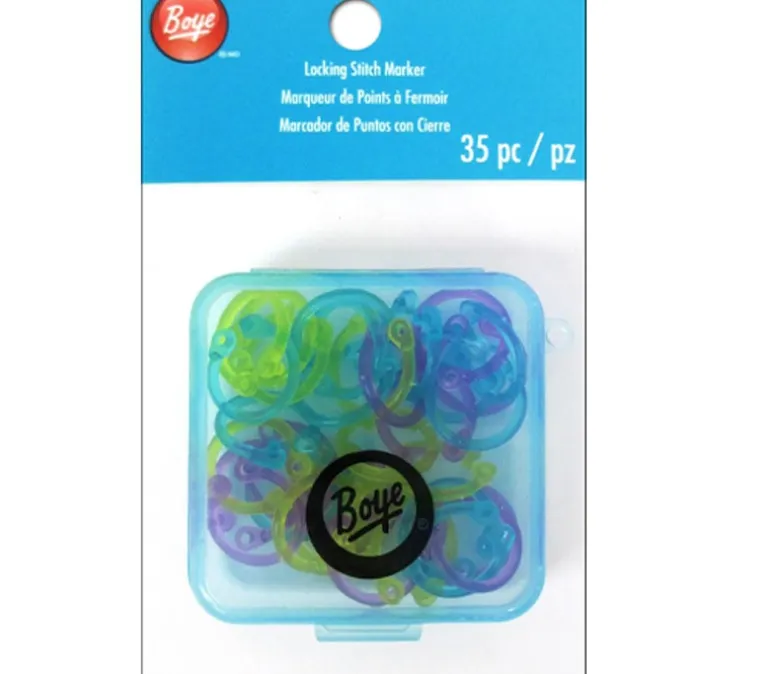 Boye Stitch Marker – Jumbo – 35 Piece – Assorted Colors
