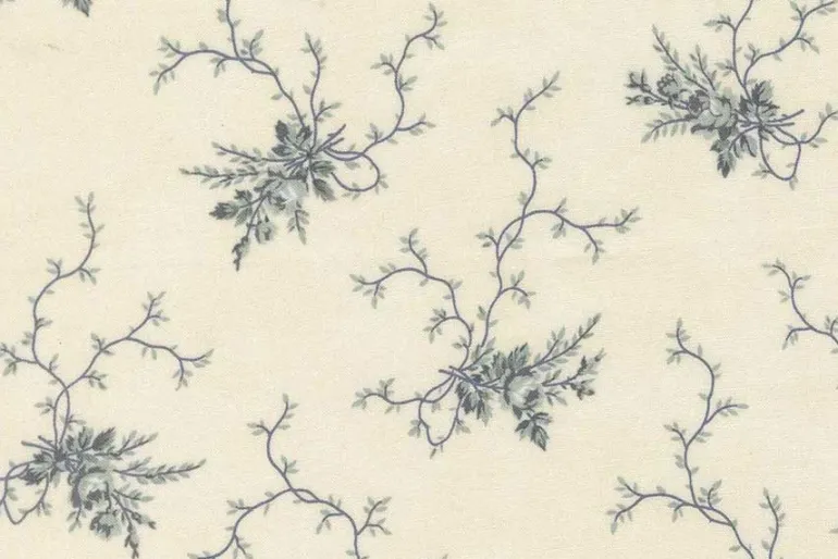 Breathtaking Blues Rose Garden on Porcelain
