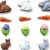 Bunny Fun Novelty Buttons