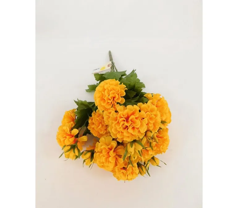 Bush – Yellow Mums – 19-inch