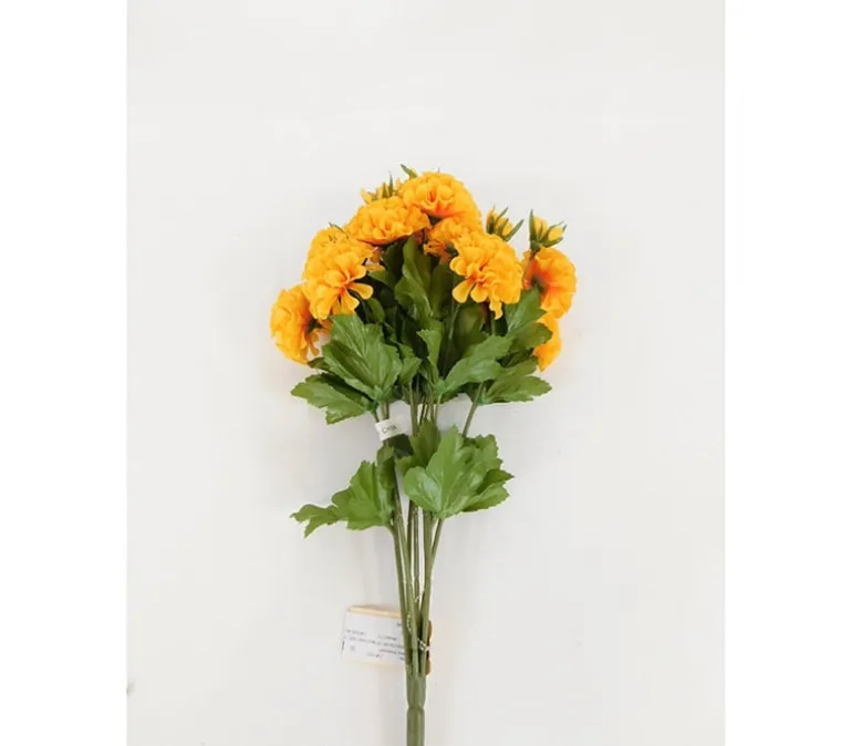 Bush – Yellow Mums – 19-inch