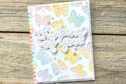 Butterfly Background Stencil Set