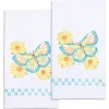 Butterfly Decorative Hand Towel Pair 320-967