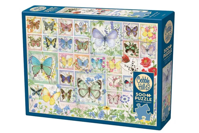 Butterfly Tiles – 500 Piece Puzzle