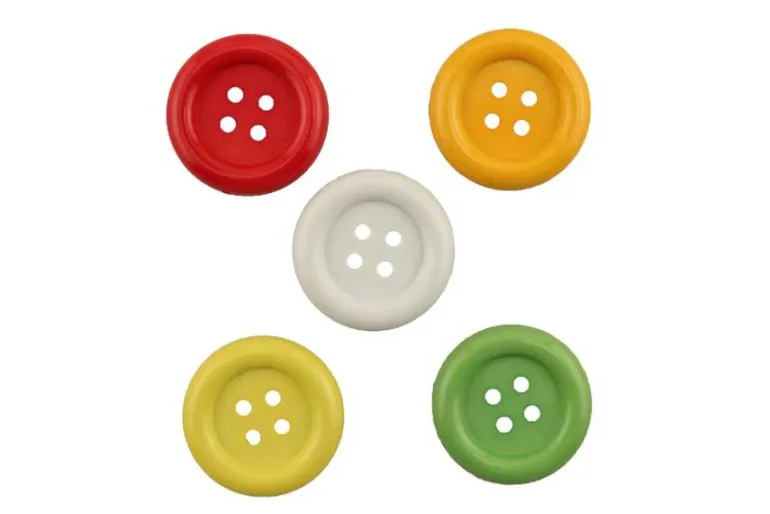Buttons Galore Doo Wop Big ‘ol Buttons 5 Count