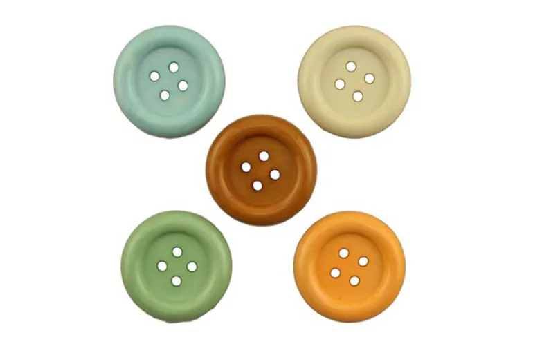 Buttons Galore Seaside Big ‘ol Buttons 5 Count
