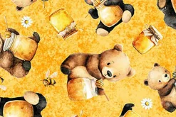 Buzz Buzz Buzz Bees and Hives Picture Patch 36-inch by 42-inch