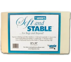 By Annie Soft And Stable – 100% Poly – 18-inch x 58-inch – White