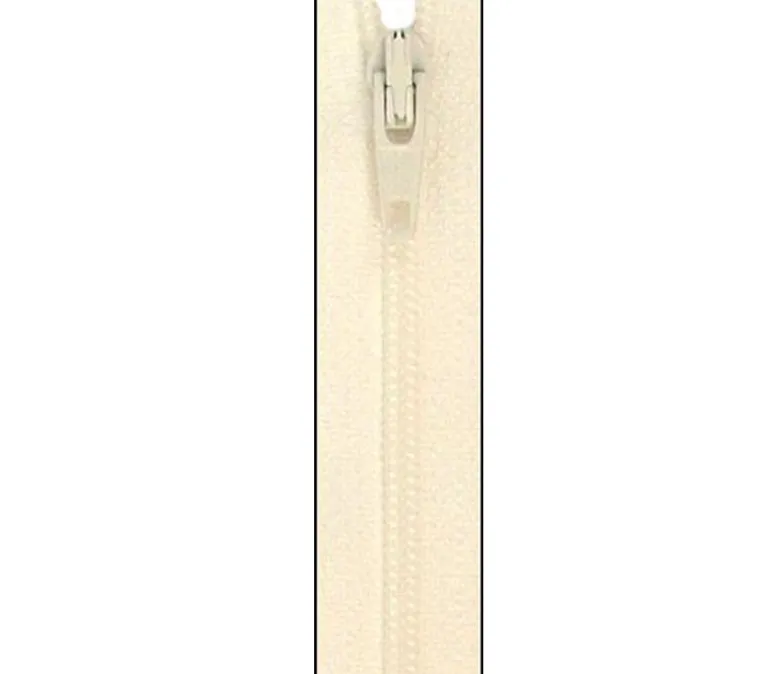 ByAnnie Zippers by the Yard Natural #ZIPYD-130