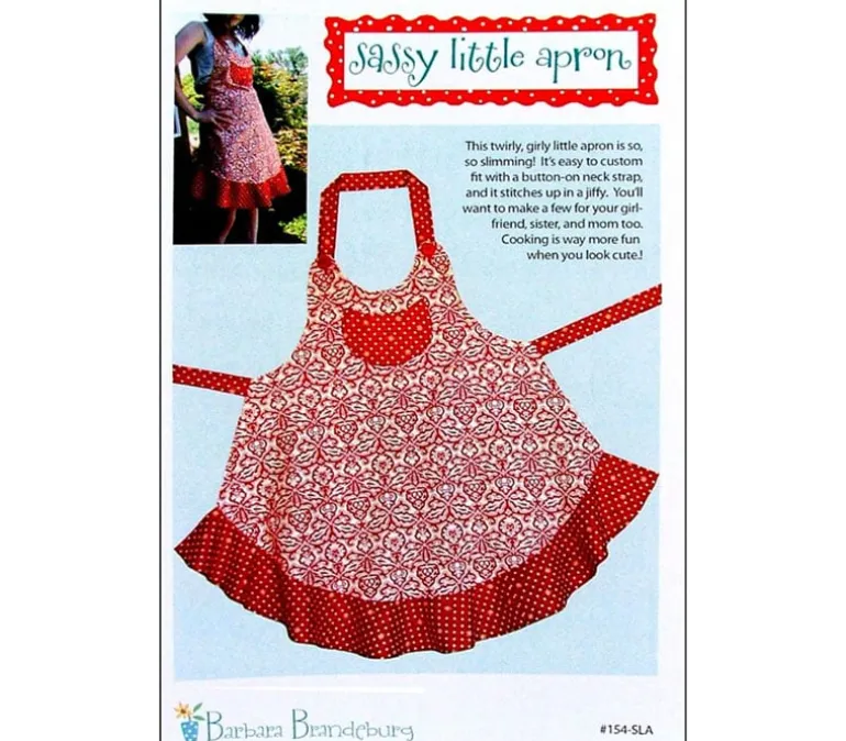Cabbage Rose Pattern – Sassy Little Apron