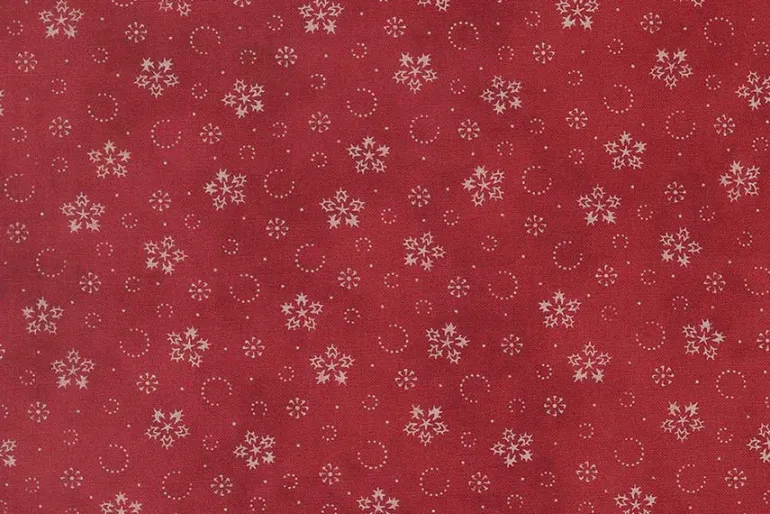 Candlelight Christmas Festive on Crimson