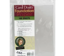 C and T Publishing Carol Doak’s Foundation Paper – 8-1/2-inch x 11-inch – 100 Piece