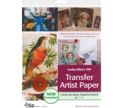 C and T Publishing Transfer Artist Paper Iron-On Image Sheet – 5 Piece